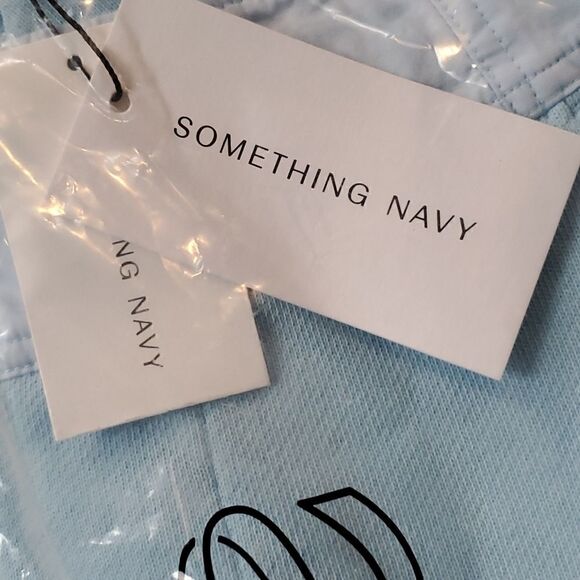 SOMETHING NAVY Bridget Button Waist Sweatpant - Picture 5 of 6